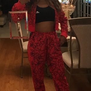 Adidas Sweatsuit !  Never Worn With Tags